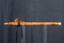 Cherry Burl Native American Flute, Minor, Mid A-4, #S6B (3)